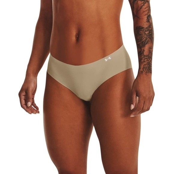Under Armour Women’s Pure Stretch Hipster 3 Pack XS NWT - Picture 1 of 3